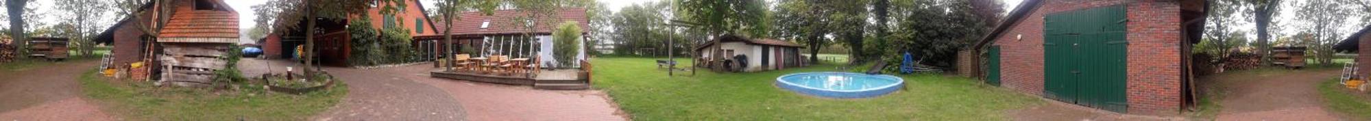 Das Haus Mit Der Roten Telefonzelle Apen Bagian luar foto